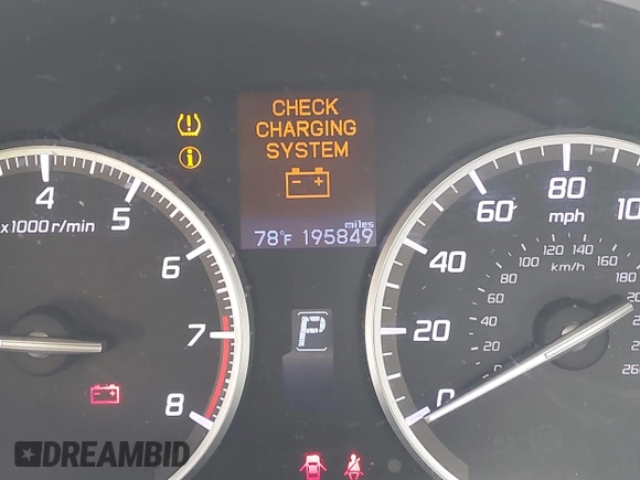2014 Acura RDX with VIN 5J8TB3H39EL008323, listed as a IAAI auction lot 41583492 with 195,849 mi miles. Bid and sale history available at carsss.com. Image 7.