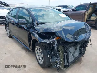 2024 Toyota Corolla LE with VIN 5YFB4MDE3RP163030, listed as a IAAI auction lot 42421695 with 6,412 mi miles and . Bid and sale history available at DreamBid. Image 1.