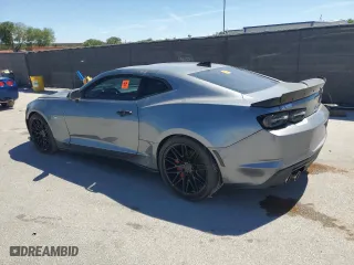 2019 Chevrolet Camaro 1LT with VIN 1G1FB1RSXK0115361, listed as a Copart auction lot 50026265 with 26,827 mi miles and Salvage Title. Bid and sale history available at carsss.com. Image 2.