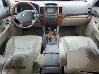 2004 Lexus GX 470 z VIN JTJBT20X740034366, wystawiony jako Copart lot #58697505 z przebiegiem 152 322 mil mil oraz Czysty tytuł • Clean title. Historia ofert i sprzedaży dostępna na DreamBid. Obrazek 8.