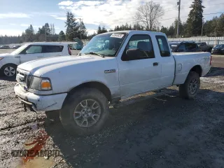 2007 Ford Ranger XLT with VIN 1FTZR45E57PA83323, listed as a Copart auction lot 43993925 with 132,315 mi miles and Salvage Title. Bid and sale history available at carsss.com. Image 1.