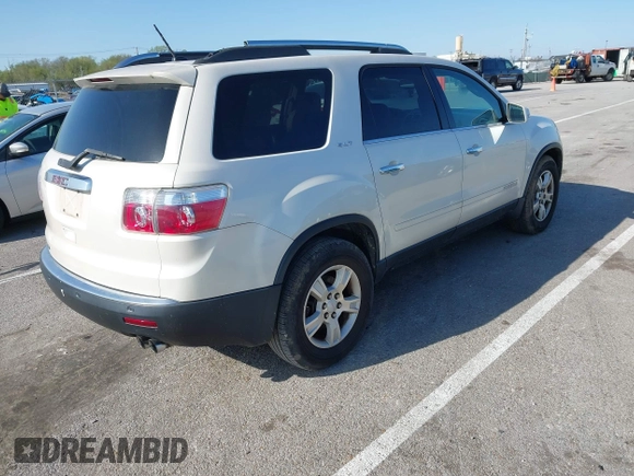 2008 GMC Acadia SLT1 with VIN 1GKER237X8J289351, listed as a IAAI auction lot 41933212 with 197,203 mi miles. Bid and sale history available at carsss.com. Image 4.