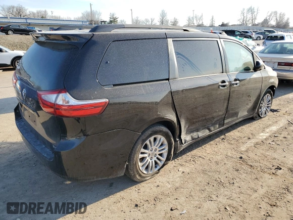 2015 Toyota Sienna XLE с VIN 5TDYK3DC2FS573488, выставлен на аукционе Copart как лот 44770774 с пробегом 158 502 миль миль и Списание • Salvage title. История ставок и продаж доступна на DreamBid. Изображение 3.