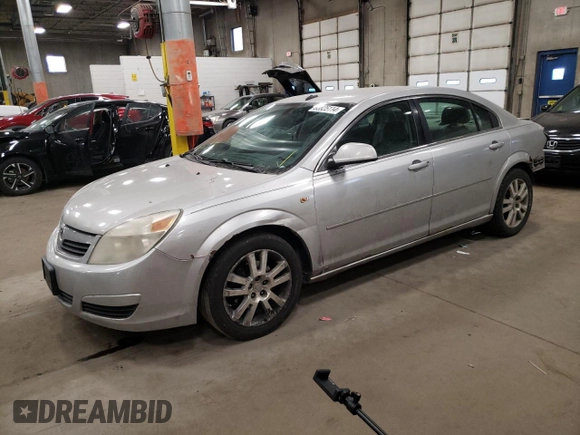 2008 Saturn Aura XE with VIN 1G8ZS57N18F206544, listed as a Copart auction lot 83825114 with 184,938 mi miles and Salvage Title. Bid and sale history available at DreamBid. Image 1.