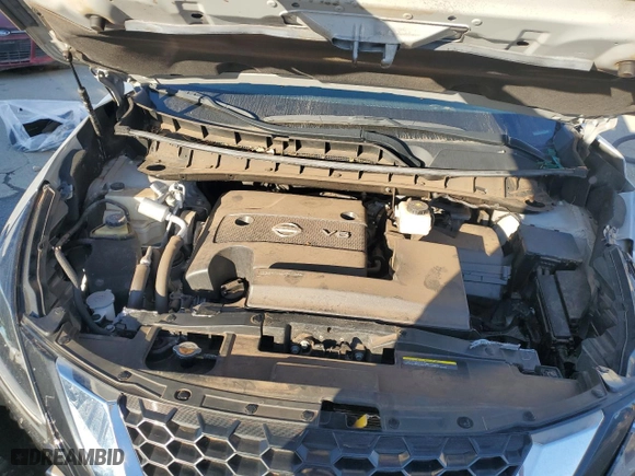 2023 Nissan Murano SV with VIN 5N1AZ2BS7PC107653, listed as a Copart auction lot 46240085 with 24,468 mi miles and Non Repairable. Bid and sale history available at carsss.com. Image 12.