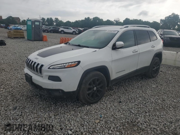 2017 Jeep Cherokee Latitude with VIN 1C4PJLCB1HW661748, listed as a Copart auction lot 58900255 with 133,498 mi miles and Salvage title. Bid and sale history available at DreamBid. Image 1.