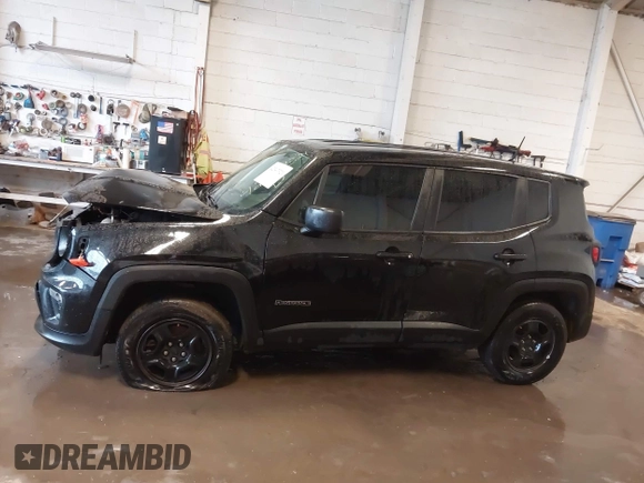 2019 Jeep Renegade Sport with VIN ZACNJBAB7KPK88737, listed as a IAAI auction lot 42347321 with 98,597 mi miles and . Bid and sale history available at DreamBid. Image 14.