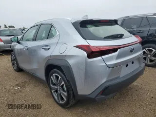 2025 Lexus UX with VIN JTHUCJDH3S2001129, listed as a Copart auction lot 65140554 with 875 mi miles and Salvage Title. Bid and sale history available at carsss.com. Image 2.