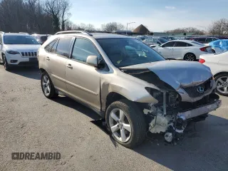 2006 Lexus RX with VIN 2T2GA31U36C052568, listed as a Copart auction lot 47040555 with Not Provided miles and Salvage Title. Bid and sale history available at carsss.com. Image 4.