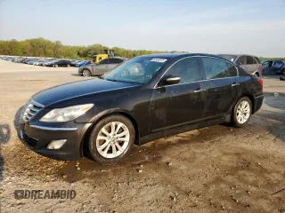 2013 Hyundai Genesis 3.8L with VIN KMHGC4DD7DU244426, listed as a Copart auction lot 52428975 with 138,692 mi miles and Salvage Title. Bid and sale history available at carsss.com. Image 1.