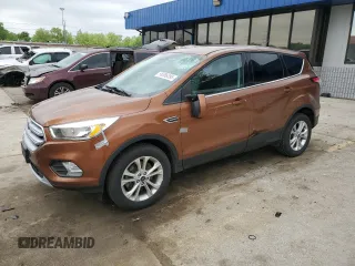 2017 Ford Escape SE z VIN 1FMCU9GD8HUA53592, wystawiony jako Copart lot #58366395 z przebiegiem 100 369 mil mil oraz Szkoda całkowita • Salvage title. Historia ofert i sprzedaży dostępna na DreamBid. Obrazek 1.