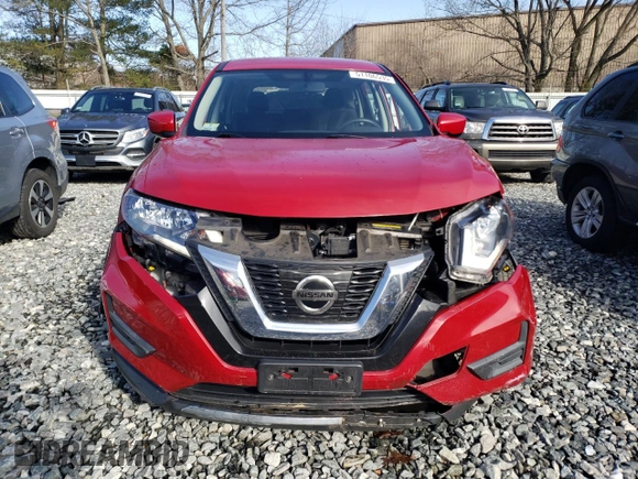 2017 Nissan Rogue S with VIN JN8AT2MV5HW275566, listed as a Copart auction lot 51106535 with 96,478 mi miles and Salvage Title. Bid and sale history available at carsss.com. Image 5.