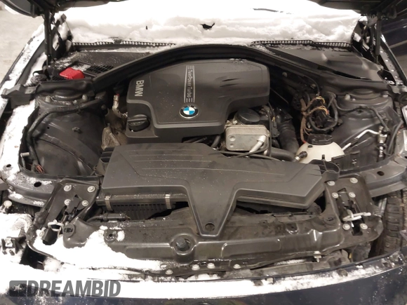 2013 BMW 3 Series 328i xDrive with VIN WBA3B5G51DNS02230, listed as a IAAI auction lot 41237054 with 89,704 mi miles. Bid and sale history available at carsss.com. Image 10.