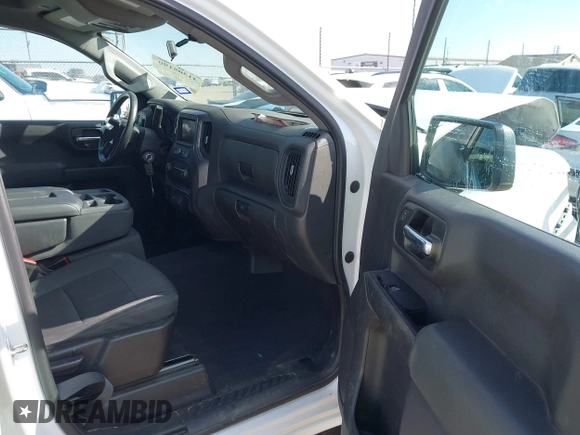 2020 Chevrolet Silverado 1500 Custom with VIN 3GCPWBEF3LG198949, listed as a IAAI auction lot 41305190 with 51,999 mi miles. Bid and sale history available at carsss.com. Image 5.
