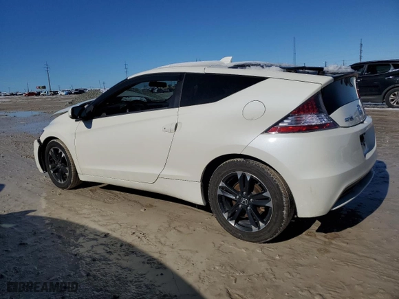 2015 Honda CR-Z EX with VIN JHMZF1D64FS001884, listed as a Copart auction lot 80671564 with 107,195 mi miles and Salvage Title. Bid and sale history available at carsss.com. Image 2.