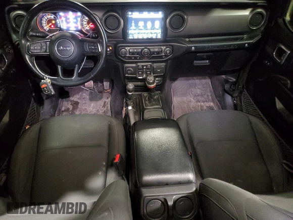 2021 Jeep Wrangler Unlimited Sport S с VIN 1C4HJXDG1MW761204, выставлен на аукционе Copart как лот 89063655 с пробегом 117 490 миль миль и Списание • Salvage title. История ставок и продаж доступна на DreamBid. Изображение 8.