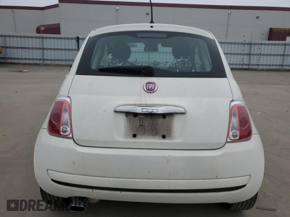 2013 FIAT 500 Pop with VIN 3C3CFFAR7DT736443, listed as a Copart auction lot 45006825 with 123,295 mi miles and Clean title. Bid and sale history available at DreamBid. Image 6.