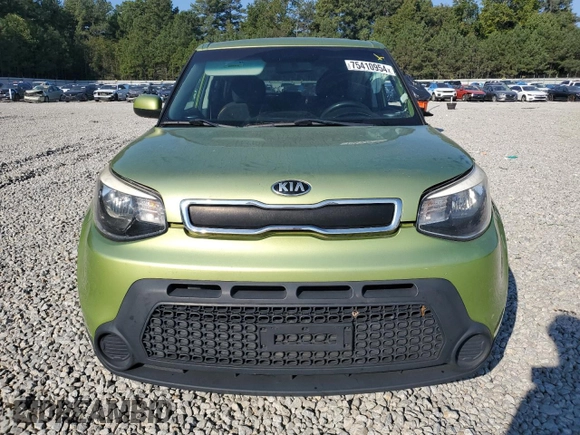 2016 Kia Soul with VIN KNDJN2A26G7838729, listed as a Copart auction lot 75410954 with 81,947 mi miles and Salvage Title. Bid and sale history available at carsss.com. Image 5.