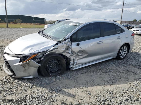 2024 Toyota Corolla LE with VIN 5YFB4MDE3RP149001, listed as a Copart auction lot 47564495 with 5,662 mi miles and Salvage Title. Bid and sale history available at carsss.com. Image 1.