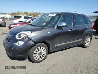 2015 FIAT 500L Lounge with VIN ZFBCFACH1FZ034734, listed as a Copart auction lot 76789884 with 43,415 mi miles and Salvage Title. Bid and sale history available at carsss.com. Image 1.