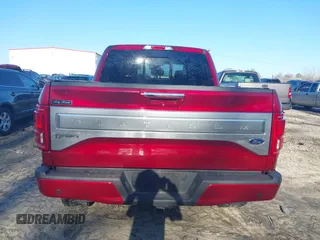 2015 Ford F-150 XLT with VIN 1FTEW1EG9FFA66343, listed as a IAAI auction lot 41497429 with 105,013 mi miles. Bid and sale history available at carsss.com. Image 16.