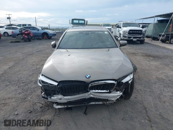 2019 BMW 5 Series 540i with VIN WBAJE5C52KWA98653, listed as a IAAI auction lot 41398589 with Not provided miles and . Bid and sale history available at DreamBid. Image 12.