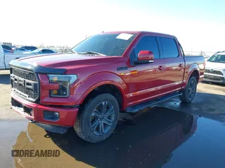 2016 Ford F-150 XLT with VIN 1FTEW1EG4GKE96287, listed as a IAAI auction lot 41382832 with 1 mi miles. Bid and sale history available at carsss.com. Image 17.