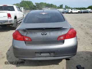 2011 Infiniti G37 x with VIN JN1CV6AR3BM408229, listed as a Copart auction lot 55733484 with 116,018 mi miles and Salvage Title. Bid and sale history available at DreamBid. Image 6.