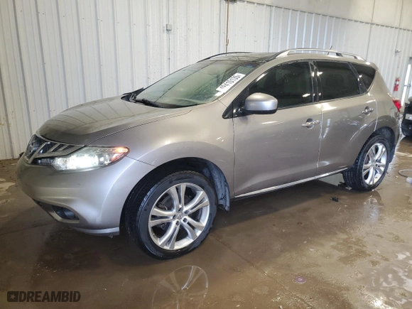 2011 Nissan Murano SL with VIN JN8AZ1MWXBW163533, listed as a Copart auction lot 49410135 with 199,951 mi miles and Non Repairable. Bid and sale history available at carsss.com. Image 1.