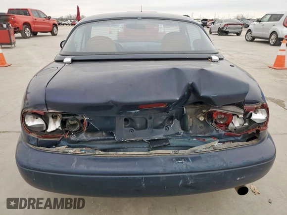 1994 Mazda MX-5 Miata with VIN JM1NA3537R0512679, listed as a Copart auction lot 45649075 with 126,476 mi miles and Salvage title. Bid and sale history available at DreamBid. Image 6.