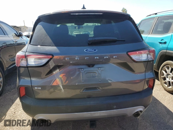 2021 Ford Escape SE with VIN 1FMCU0G61MUA68376, listed as a Copart auction lot 51506565 with 108,961 mi miles and Clean Title. Bid and sale history available at carsss.com. Image 6.
