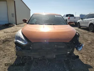 2016 Hyundai Veloster Turbo with VIN KMHTC6AE1GU296825, listed as a Copart auction lot 49118764 with 0 mi miles and Clean Title. Bid and sale history available at carsss.com. Image 5.