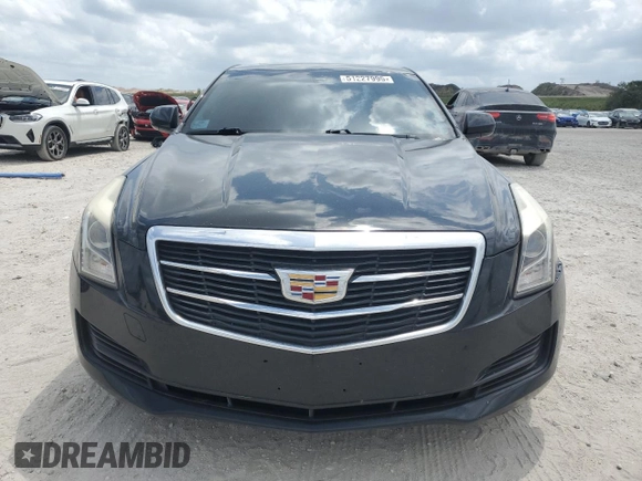 2017 Cadillac ATS Sedan RWD with VIN 1G6AA5RX8H0170927, listed as a Copart auction lot 51227995 with 55,694 mi miles and Salvage Title. Bid and sale history available at carsss.com. Image 5.