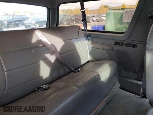 1994 Ford Bronco Custom with VIN 1FMEU15H7RLA79348, listed as a Copart auction lot 76497714 with 204,875 mi miles and Salvage Title. Bid and sale history available at DreamBid. Image 11.