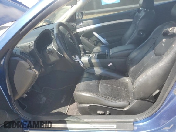 2009 Infiniti G37 with VIN JNKCV66E89M722745, listed as a Copart auction lot 52280805 with 85,787 mi miles and Salvage Title. Bid and sale history available at DreamBid. Image 7.