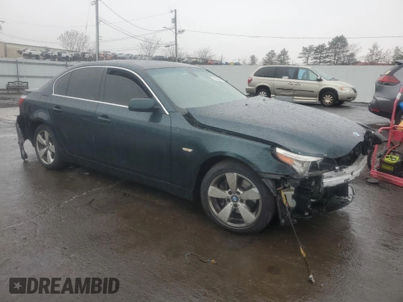 2007 BMW 5 Series 525xi z VIN WBANF335X7CS38716, wystawiony jako Copart lot #43242695 z przebiegiem Nie podano mil oraz Szkoda całkowita • Salvage title. Historia ofert i sprzedaży dostępna na DreamBid. Obrazek 4.