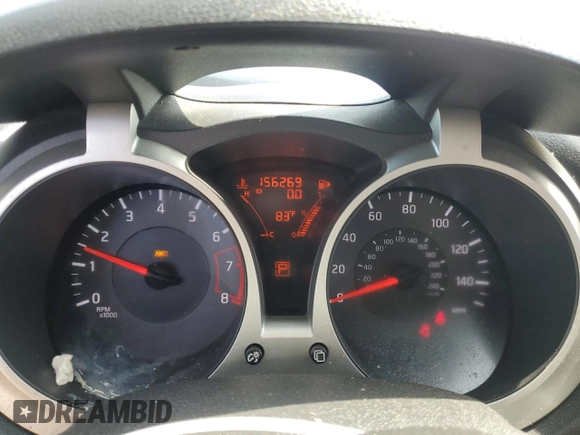 2012 Nissan Juke SL z VIN JN8AF5MVXCT122782, wystawiony jako Copart lot #50645195 z przebiegiem 156 269 mil mil oraz Szkoda całkowita • Salvage title. Historia ofert i sprzedaży dostępna na DreamBid. Obrazek 9.