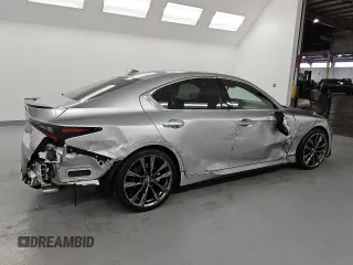 2023 Lexus IS 350 F Sport with VIN JTHGZ1B25P5068895, listed as a Copart auction lot 53993475 with 24,750 mi miles and Clean title. Bid and sale history available at DreamBid. Image 3.