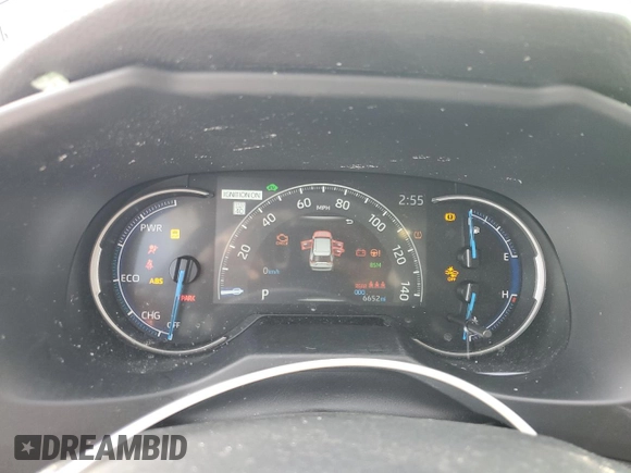 2024 Toyota RAV4 Hybrid XLE Premium with VIN JTMB6RFV4RD145174, listed as a Copart auction lot 48618325 with 6,652 mi miles and Salvage Title. Bid and sale history available at carsss.com. Image 9.