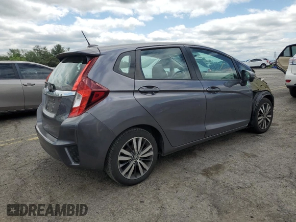 2015 Honda Fit EX-L z VIN 3HGGK5H8XFM776885, wystawiony jako Copart lot #57298225 z przebiegiem Nie podano mil oraz Szkoda całkowita • Salvage title. Historia ofert i sprzedaży dostępna na DreamBid. Obrazek 3.