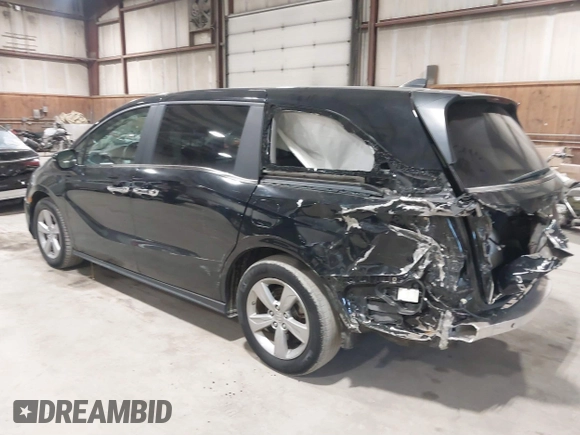 2022 Honda Odyssey EX with VIN 5FNRL6H54NB048160, listed as a IAAI auction lot 41632200 with 13,636 mi miles and . Bid and sale history available at DreamBid. Image 3.