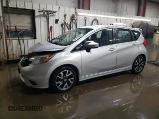 2015 Nissan Note S Plus with VIN 3N1CE2CP7FL375529, listed as a Copart auction lot 45345825 with 144,402 mi miles and Salvage Title. Bid and sale history available at DreamBid. Image 1.