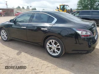 2012 Nissan Maxima 3.5 SV with VIN 1N4AA5AP9CC857579, listed as a IAAI auction lot 42145020 with 171,623 mi miles. Bid and sale history available at carsss.com. Image 3.