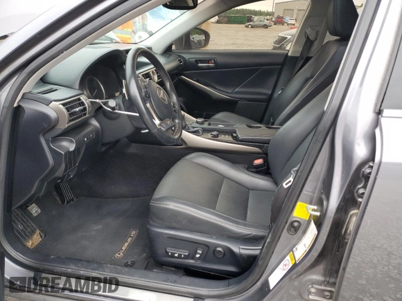 2014 Lexus IS 250 z VIN JTHBF1D29E5026694, wystawiony jako Copart lot #55912075 z przebiegiem 130 508 mil mil oraz Szkoda całkowita • Salvage title. Historia ofert i sprzedaży dostępna na DreamBid. Obrazek 7.