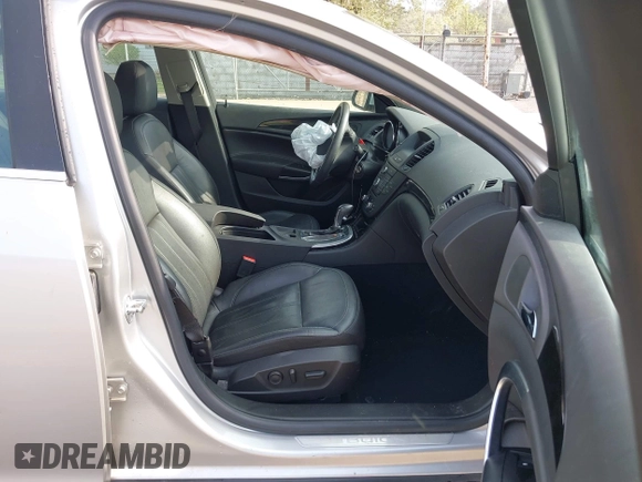 2011 Buick Regal CXL Turbo TO2 with VIN W04GW5EV4B1139540, listed as a IAAI auction lot 42079596 with 75,818 mi miles and . Bid and sale history available at DreamBid. Image 5.