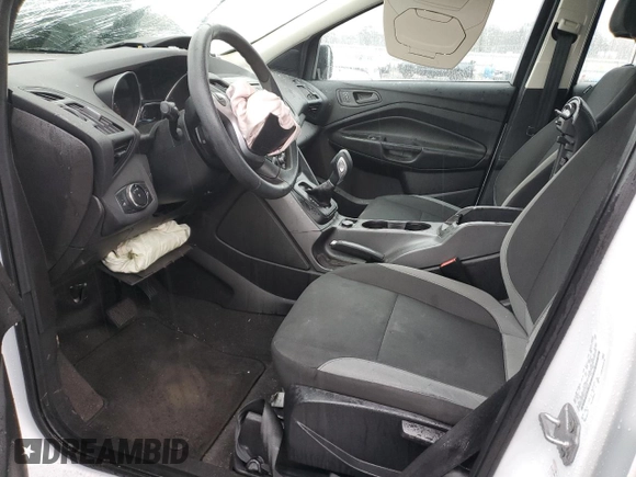 2014 Ford Escape S with VIN 1FMCU0F70EUA42900, listed as a Copart auction lot 41774775 with 0 mi miles and Salvage Title. Bid and sale history available at carsss.com. Image 7.