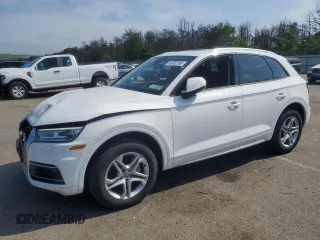 2018 Audi Q5 Premium with VIN WA1ANAFY7J2220888, listed as a Copart auction lot 63292765 with 34,350 mi miles and Salvage title. Bid and sale history available at DreamBid. Image 1.