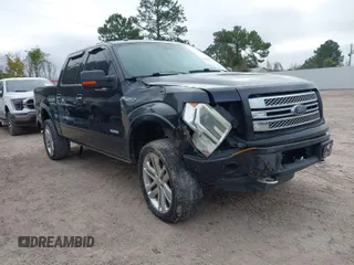 2013 Ford F-150 XL with VIN 1FTFW1ETXDFB95786, listed as a IAAI auction lot 41079449 with 183,002 mi miles. Bid and sale history available at carsss.com. Image 1.
