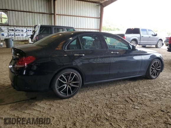 2021 Mercedes-Benz C 43 AMG z VIN W1KWF6EB8MR619569, wystawiony jako Copart lot #69717214 z przebiegiem Nie podano mil oraz Szkoda całkowita • Salvage title. Historia ofert i sprzedaży dostępna na DreamBid. Obrazek 3.