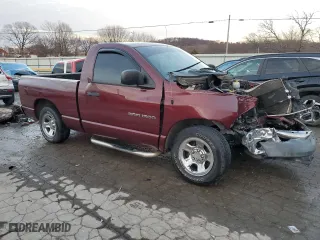 2003 Dodge Ram 1500 ST with VIN 1D7HA16D93J671168, listed as a Copart auction lot 87224964 with 204,709 mi miles and Salvage Title. Bid and sale history available at carsss.com. Image 4.